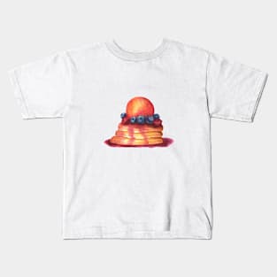 Pancakes and ice cream Kids T-Shirt